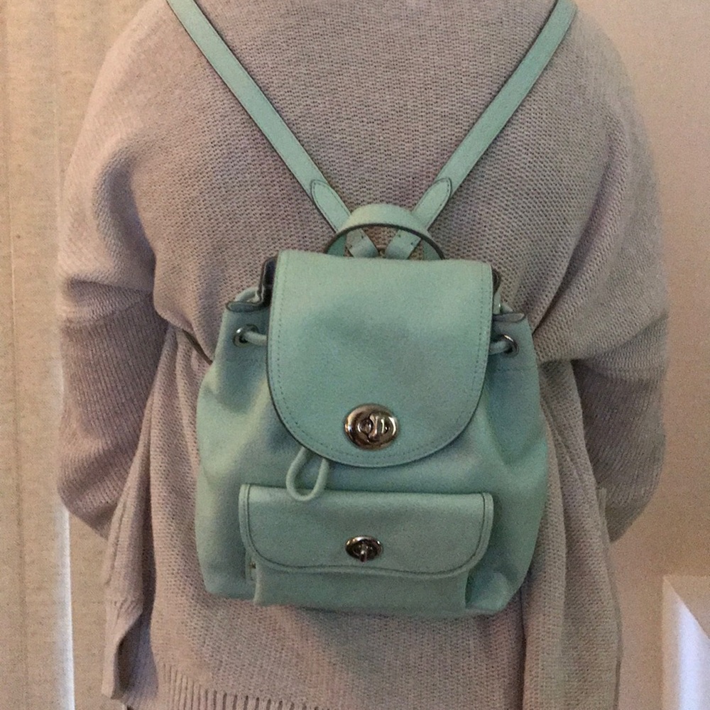 Never worn coach small backpack